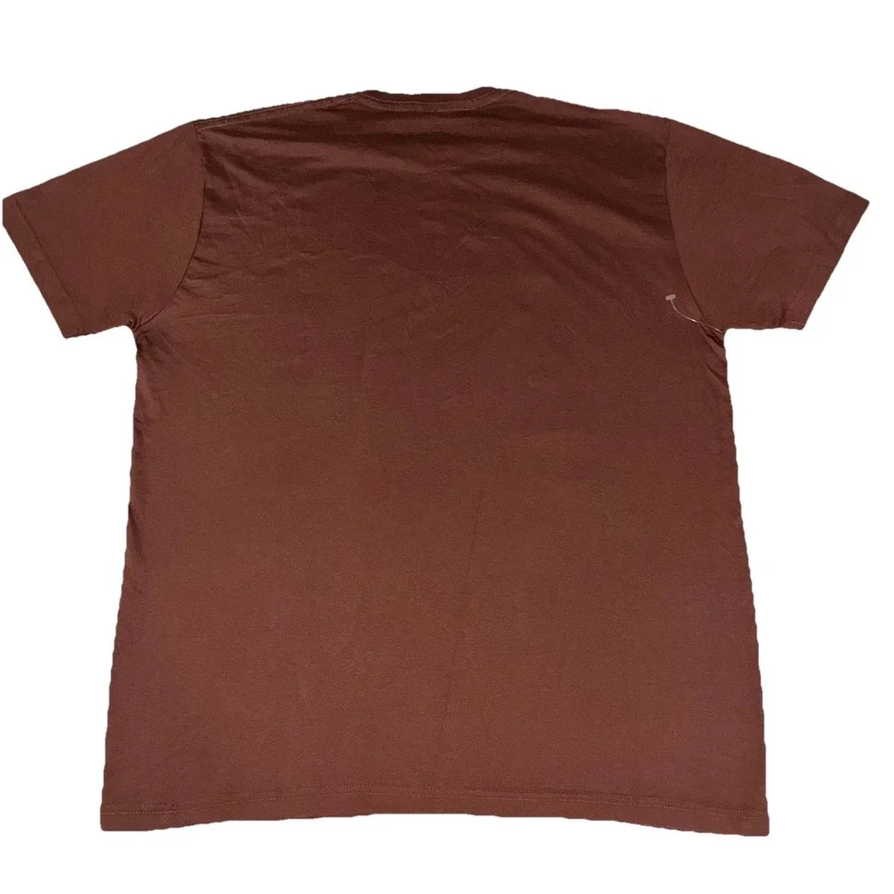 Post Malone‎ T Shirt XL Brown Austin 2024 Concert Exclusive Merch NEW *flaws